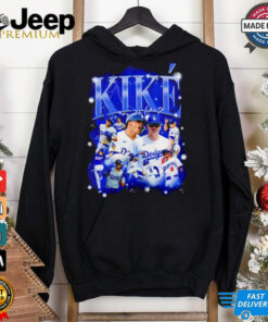 Kiké Hernandez Bootleg Los Angeles Dodgers baseball shirt