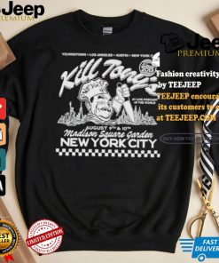 Kill Tony Pizza Box August 9 10 Madison Square Garden Nyc T shirt