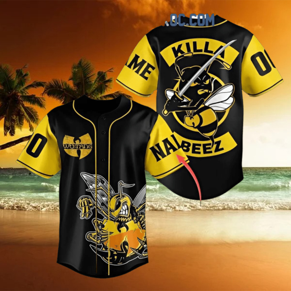 Killa Beez Wu Tang Clan Love Personalized Baseball Jersey