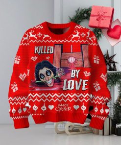 Killed By Love Alice Cooper Valentine Sweater