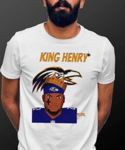 King Derrick Henry Baltimore Ravens Football 2024 logo shirt