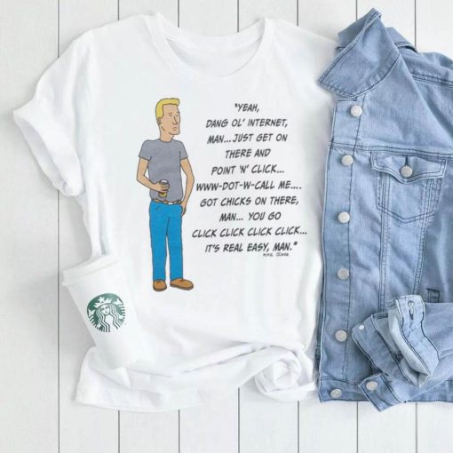 King Of The Hill Boomhauer Shirt