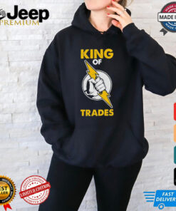 King of Trades Electrician shirt