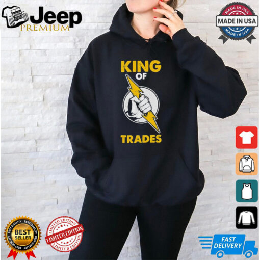 King of Trades Electrician shirt