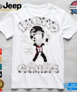 Kirko Chainz Atlanta Falcons I’m swagging and I’m surfing caricature shirt