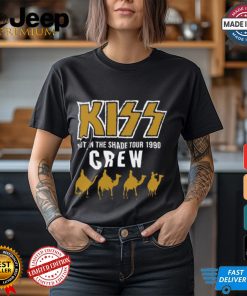 Kiss 35Th Anniversary Hot In The Shade Tour Crew 1990 T Shirt