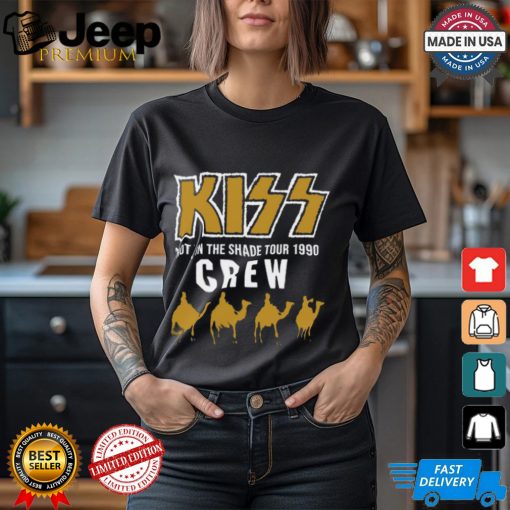 Kiss 35Th Anniversary Hot In The Shade Tour Crew 1990 T Shirt