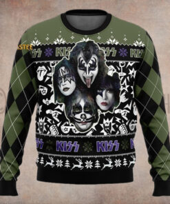 Kiss Band Christmas Holiday Ugly Sweater