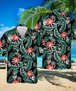 Kiss Band Face Hawaiian Shirt