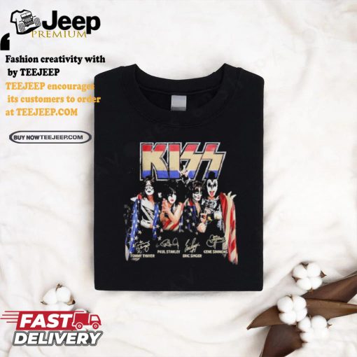 Kiss Tommy Thayer Paul Stanley Eric Singer Gene Simmons Shirt