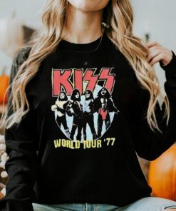 Kiss World Tour 77 Vintage Shirt