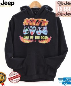 Kiss end of the road world tour shirt