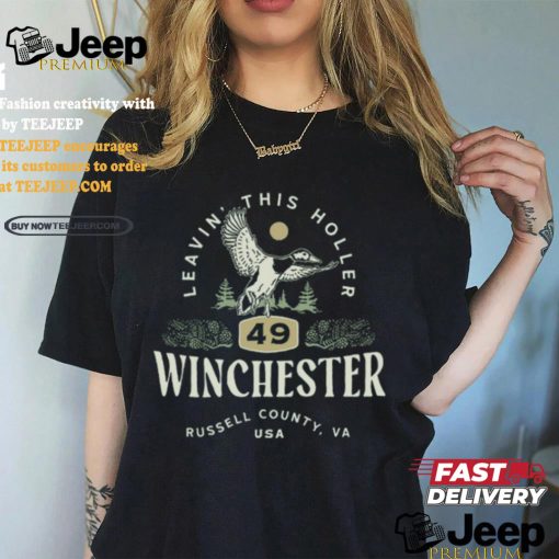 49 Winchester Leavin' This Holler Shirt