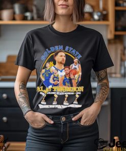 Klay Thomson Golden State Warriors 2011 2024 thank you for the memories shirt