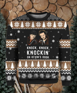 Knock Knock On Kevin's Door Christmas Ugly Sweater