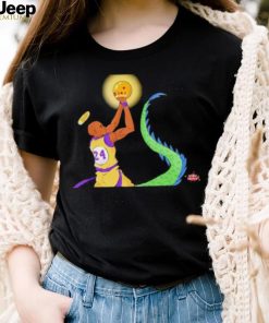 Kobe Bryant 24 Dragon Ball art shirt