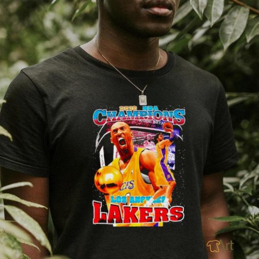 Kobe Bryant Los Angeles Lakers 2010 NBA Champions shirt