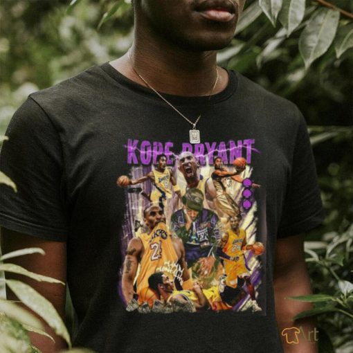 Kobe Bryant Mash up with signature graphic T shirt