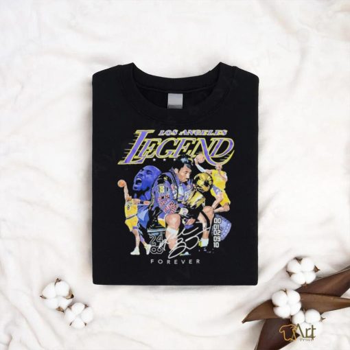 Kobe The Los Angeles Legend Forever Graphic signature shirt