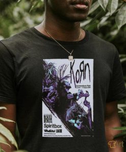 Korn aug 11 2024 london uk poster shirt