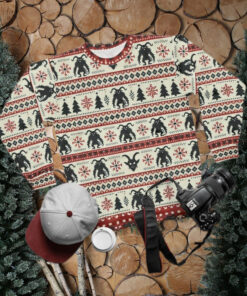 Krampus Ugly Christmas Sweatshirt, Funny Gothic Holiday Sweater