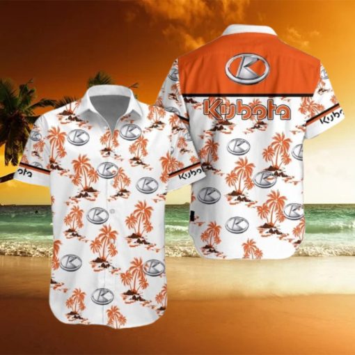 Kubota Car 3D Hawaiian Shirt Tree Summer Holidays For Men Women Fans