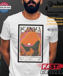 Kuinka the band celebrate 10 years of the wild north poster limited edition shirt