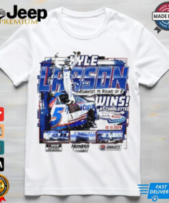 Kyle Larson 2024 Bank of America Roval 400 Race Win tee