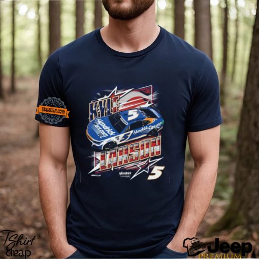 Kyle Larson #5 HendrickCars.com Patriotic Car T shirt