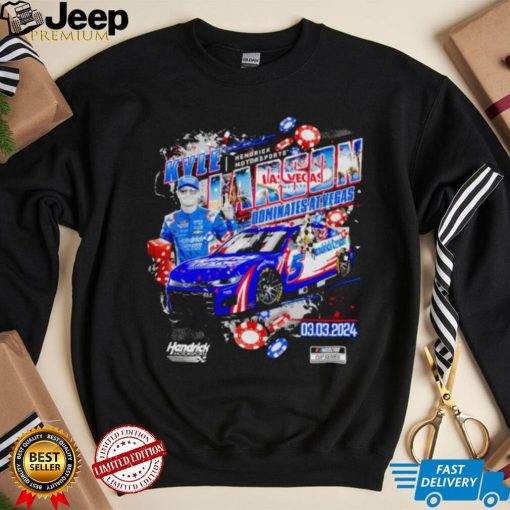 Kyle Larson Checkered Flag 2024 Pennzoil 400 Race Win shirt