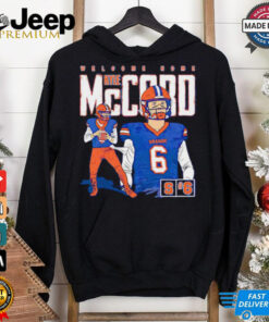 Kyle McCord Syracuse Orange player cartoon shirt