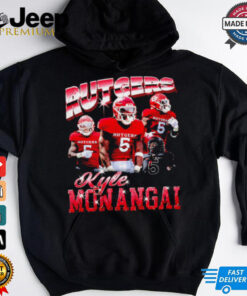 Kyle Monangai Rutgers Scarlet Knights vintage shirt
