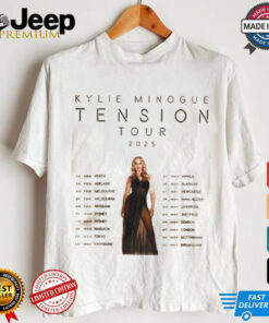 Kylie Minogue Tension Tour 2025 Hoodie T Shirt