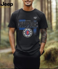 LA Clippers Merch 2024 Pacific Division Champions Hoodie shirt