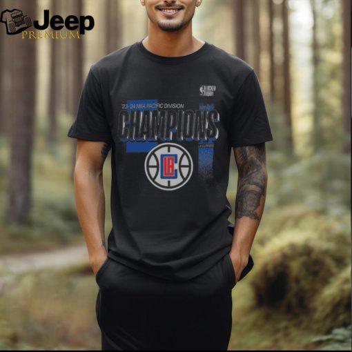 LA Clippers Merch 2024 Pacific Division Champions Hoodie shirt