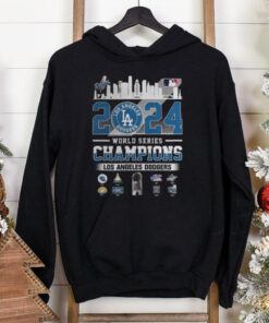 LA Dodgers 8 Time World Series Champs 2024 Commemorative Shirt