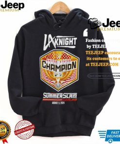 LA Knight SummerSlam 2024 winner shirt