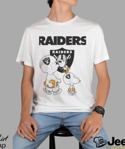 LAS VEGAS RAIDERS LET’S PLAY FOOTBALL TOGETHER SNOOPY NFL SHIRT