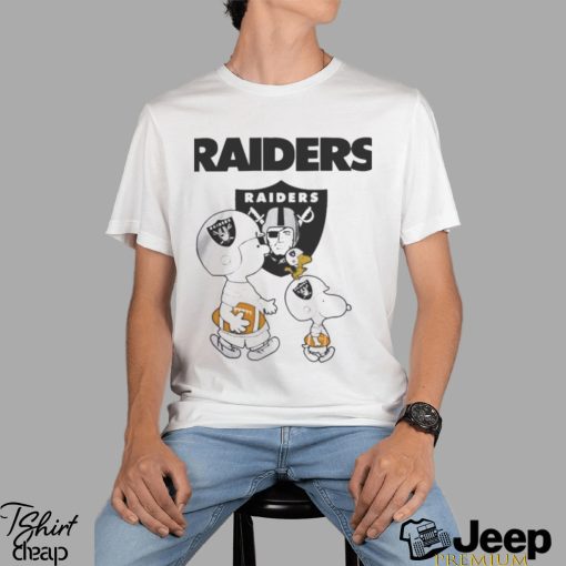 LAS VEGAS RAIDERS LET’S PLAY FOOTBALL TOGETHER SNOOPY NFL SHIRT