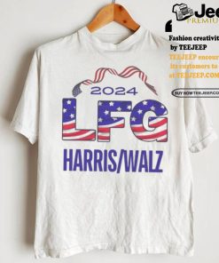 LFG Kamala Harris Walz 2024 President America Flag T shirt