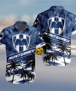 LIGA MX C.F. Monterrey Special Hawaiian Shirt