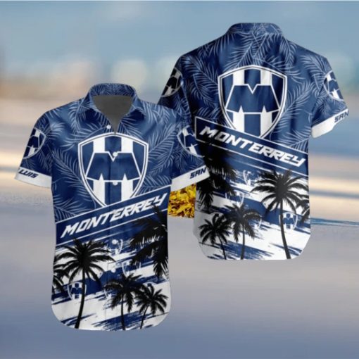 LIGA MX C.F. Monterrey Special Hawaiian Shirt