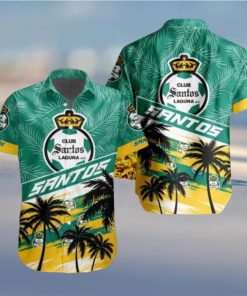 LIGA MX Club Santos Laguna Special Hawaiian Shirt