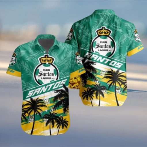 LIGA MX Club Santos Laguna Special Hawaiian Shirt