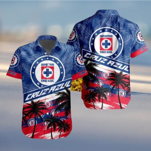 LIGA MX Cruz Azul Special Hawaiian Shirt