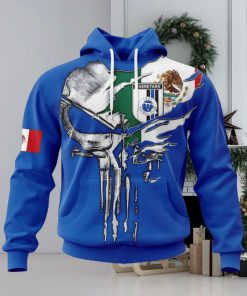 LIGA MX Queretaro F.C Special Skull Design Concept Kits Hoodie