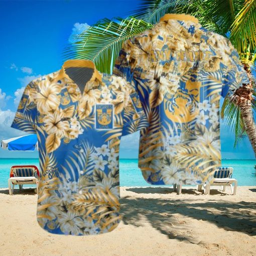 LIGA MX Tigres UANL Special Button Down Hawaiian Shirt Fashion Trends