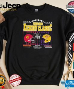 LSU Field Helmet Vegas Kickoff Classic T shirt