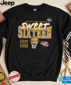 LSU Tigers 2024 NCAA Women's Basketball Tournament March Madness Sweet 16 Fast Break T Shirt