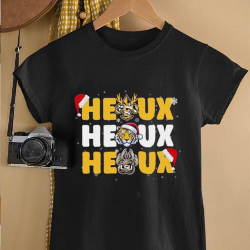 LSU Tigers Christmas Heaux Heaux Heaux Shirt